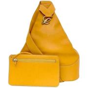 Pre-owned Fabric shoulder-bags Loewe Pre-owned , Yellow , Dames