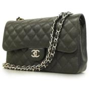 Pre-owned Fabric chanel-bags Chanel Vintage , Green , Dames