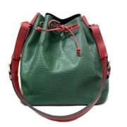 Pre-owned Fabric louis-vuitton-bags Louis Vuitton Vintage , Green , Da...