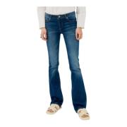 Bootcut Jeans Silvian Heach , Blue , Dames