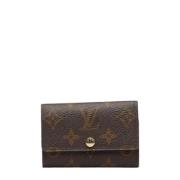 Pre-owned Canvas key-holders Louis Vuitton Vintage , Brown , Dames