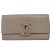 Pre-owned Leather louis-vuitton-bags Louis Vuitton Vintage , Beige , D...