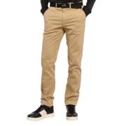 Slim Fit Karamel Chinos Calvin Klein , Brown , Heren