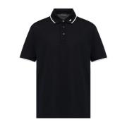 Polo met logo Emporio Armani , Blue , Heren