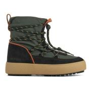 Groene Laarzen Moon Boot , Green , Heren