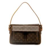 Pre-owned Canvas louis-vuitton-bags Louis Vuitton Vintage , Brown , Da...