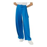 Broek met zeer wijde pijpen Silvian Heach , Blue , Dames