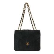 Pre-owned Fabric shoulder-bags Chanel Vintage , Black , Dames