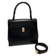 Pre-owned Fabric handbags Loewe Pre-owned , Black , Dames