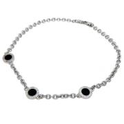 Pre-owned White Gold necklaces Bvlgari Vintage , Gray , Dames