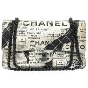 Pre-owned Leather shoulder-bags Chanel Vintage , Multicolor , Dames