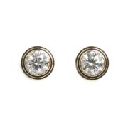 Pre-owned Rose Gold earrings Cartier Vintage , Yellow , Dames