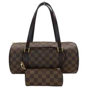 Pre-owned Canvas louis-vuitton-bags Louis Vuitton Vintage , Brown , Da...