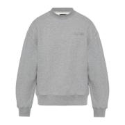 Sweatshirt met logo Amiri , Gray , Heren