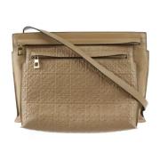 Pre-owned Fabric shoulder-bags Loewe Pre-owned , Beige , Dames