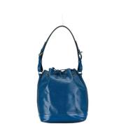 Pre-owned Leather louis-vuitton-bags Louis Vuitton Vintage , Blue , Da...