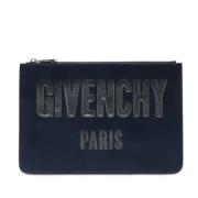 Pre-owned Fabric clutches Givenchy Pre-owned , Black , Dames