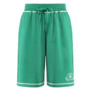 Katoenen Bermuda Shorts met Zakken Dolce & Gabbana , Green , Heren