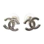 Pre-owned Metal chanel-jewelry Chanel Vintage , Gray , Dames