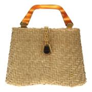 Pre-owned Fabric handbags Bally Pre-owned , Beige , Dames