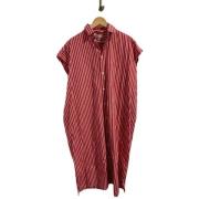 Pre-owned Cotton dresses Balenciaga Vintage , Red , Dames