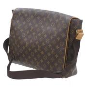 Pre-owned Canvas louis-vuitton-bags Louis Vuitton Vintage , Brown , Da...