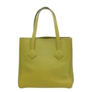 Pre-owned Fabric handbags Hermès Vintage , Green , Dames