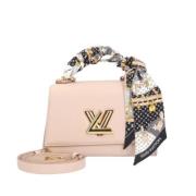 Pre-owned Fabric shoulder-bags Louis Vuitton Vintage , Beige , Dames