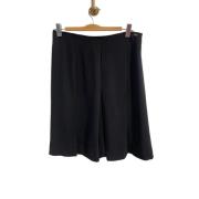 Pre-owned Silk bottoms Chanel Vintage , Black , Dames