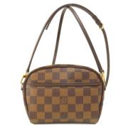 Pre-owned Canvas shoulder-bags Louis Vuitton Vintage , Brown , Dames