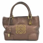 Pre-owned Fabric handbags Loewe Pre-owned , Brown , Dames