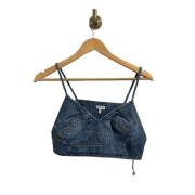 Pre-owned Denim tops Loewe Pre-owned , Blue , Dames