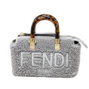 Pre-owned Fabric fendi-bags Fendi Vintage , Gray , Dames