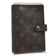 Pre-owned Canvas home-office Louis Vuitton Vintage , Brown , Dames