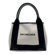 Pre-owned Fabric balenciaga-bags Balenciaga Vintage , White , Dames