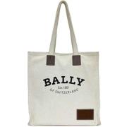 Pre-owned Fabric handbags Bally Pre-owned , Beige , Dames