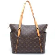 Pre-owned Canvas louis-vuitton-bags Louis Vuitton Vintage , Brown , Da...