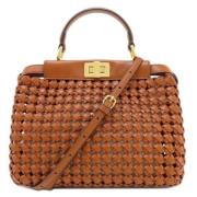 Pre-owned Fabric fendi-bags Fendi Vintage , Brown , Dames