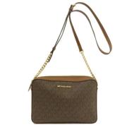 Pre-owned Fabric shoulder-bags Michael Kors Pre-owned , Brown , Dames