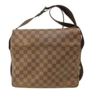 Pre-owned Fabric shoulder-bags Louis Vuitton Vintage , Brown , Dames