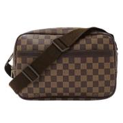 Pre-owned Fabric shoulder-bags Louis Vuitton Vintage , Brown , Dames