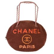 Pre-owned Fabric shoulder-bags Chanel Vintage , Brown , Dames