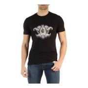 Heren Tenshi T-shirt John Richmond , Black , Heren