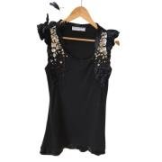 Pre-owned Fabric tops Valentino Vintage , Black , Dames