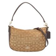 Pre-owned Canvas handbags Coach Pre-owned , Beige , Dames