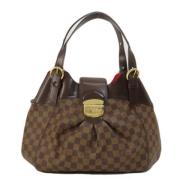 Pre-owned Fabric louis-vuitton-bags Louis Vuitton Vintage , Brown , Da...