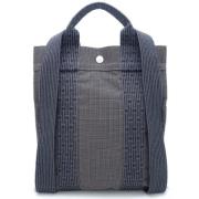 Pre-owned Fabric backpacks Hermès Vintage , Gray , Dames