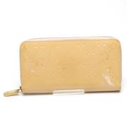 Pre-owned Fabric wallets Louis Vuitton Vintage , Beige , Dames