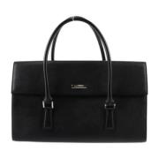 Pre-owned Fabric handbags Burberry Vintage , Black , Dames