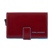 Rfid Creditcardhouder Rood Piquadro , Red , Heren